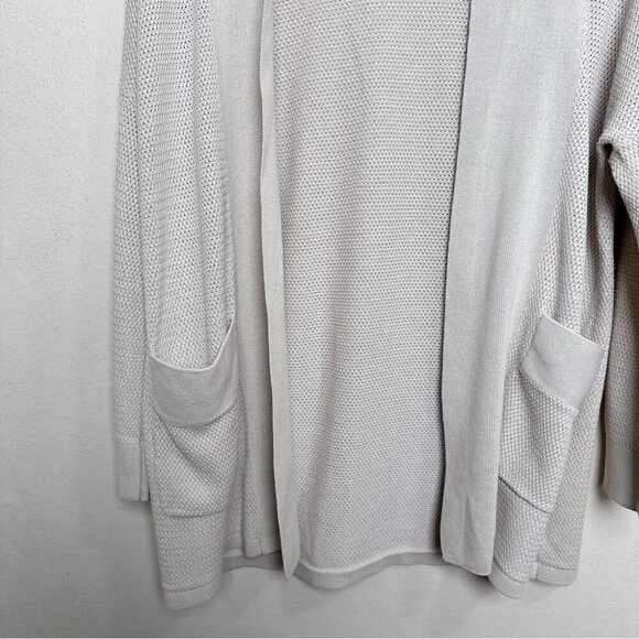 Aritzia Womens Xsmall Birch Open Front Open Knitted Cardigan - Picture 7 of 13